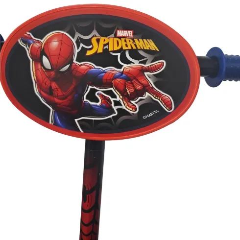 Monopattino per Bambini Spiderman Marvel 3 Ruote Manubrio Regolabile