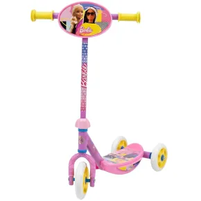 Monopattino Rosa Barbie per Bambini Manubrio Regolabile 3 Ruote Disney
