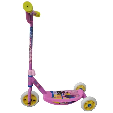 Monopattino Rosa Barbie per Bambini Manubrio Regolabile 3 Ruote Disney