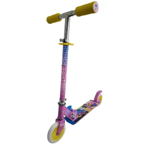 Monopattino per Bambini a Spinta 2 Ruote Barbie Rosa Pieghevole 2