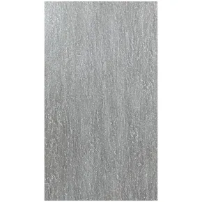 Set 6 Pannelli da Parente Decorativi PVC Effetto Pietra Cemento 120x60