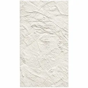 Pannelli Murali PVC Effetto Pietra Bianco Leccese 6 Pezzi 120x60 cm
