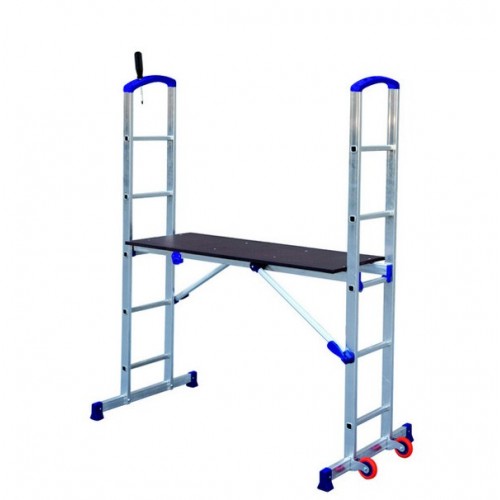 Ponteggio Mobile 2.9 m Scala Trabattello in Alluminio Ruote Facal Zoppo Edilizia