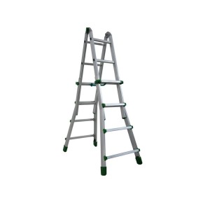 Facal Scala Telescopica 3 Gradini Metri Alluminio Multiuso Professionale Interno