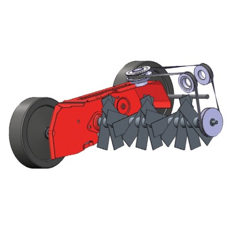 Arieggiatore a Scoppio 123 cc Scarificatore Prato Giardino Rastrello Areatore