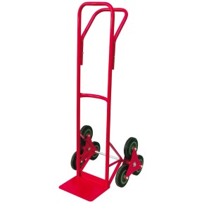 Carrello per Scale 6 Ruote 150 kg Sali Porta Sacchi Pacchi Bravetta Portatutto