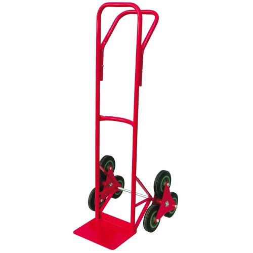 Carrello per Scale 6 Ruote 150 kg Sali Porta Sacchi Pacchi Bravetta Portatutto