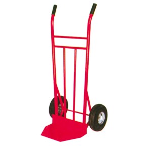 Carrello 2 Ruote Pneumatiche Portatutto Multiuso Portapacchi Trasporto Bravetta