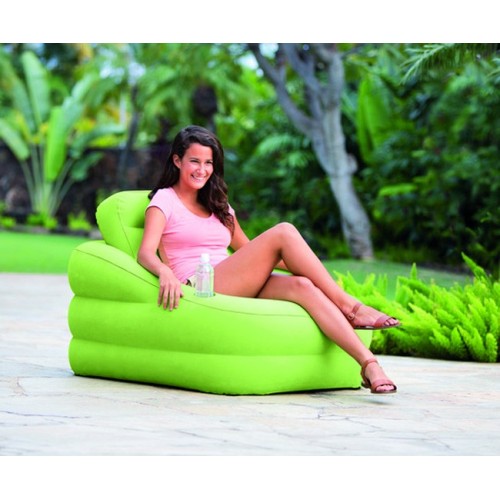 Intex Pouf Poltrona Gonfiabile Poltrocina Sacco Bambini Soggiorno Casa Piscina