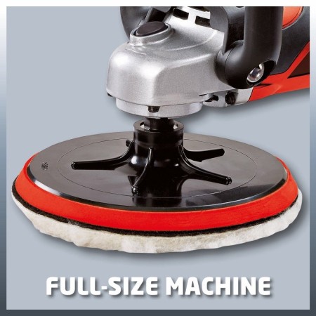 Einhell Levigatrice Lucidatrice per Auto Palmare Cuffia Disco Abrasivo 60 80 120
