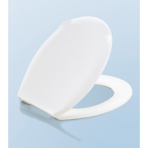 Copri Water Vaso Sedile Wc Asse in Resina Universale Cerniere Tavoletta Plastica