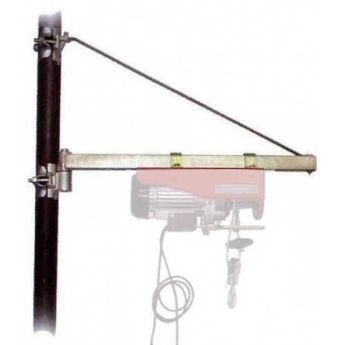 Supporto a Bandiera Montacarichi Hercules 300kg Braccio Tiratutto Paranco Argano