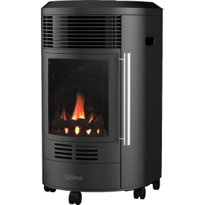 Stufa a Gas 3.4 Kw Infrarossi Bombola Butano Propano Gpl Catalitica Fiamma Vera 