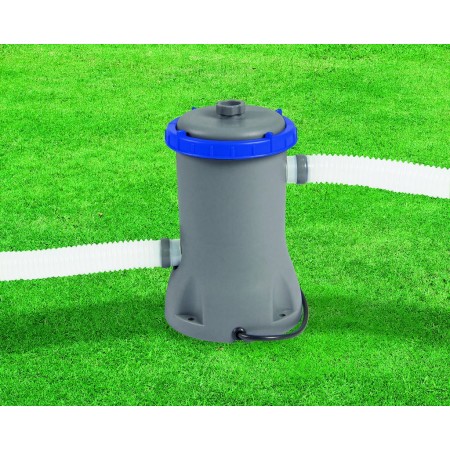 Piscina Fuoriterra Rettangolare 4x2 Frame con Scaletta Pompa Filtro a Cartuccia