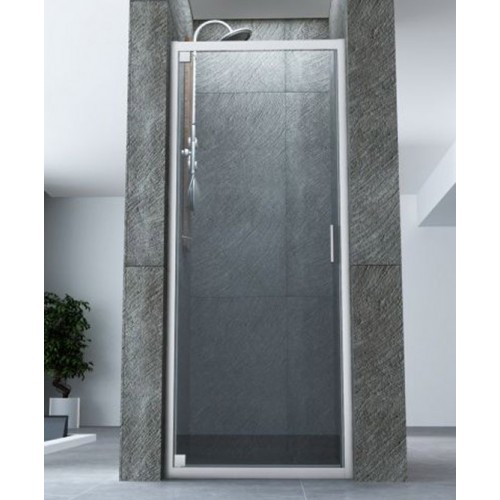 Box Doccia Nicchia 6 mm Anta Battente 65 70 75 80 Porta Parete Cristallo Vetro