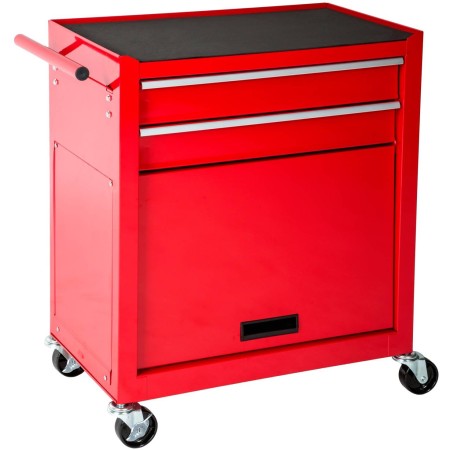 Carrello Porta utensili Attrezzi da Officina Multiuso 8 Cassetti Ruote Meccanico