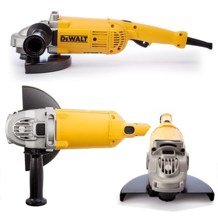 Dewalt Smerigliatrice 2200 w Disco 230 mm Angolare Frullino Flex Professionale