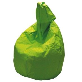 Pouf Poltrona Seduta Verde 80x120 Sacco Cuscino Poggiapiedi da Esterno Giardino