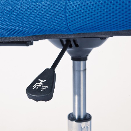 Sedia Ufficio Ruote Scrivania Cameretta Poltrona Girevole Arredo da Camera Blu