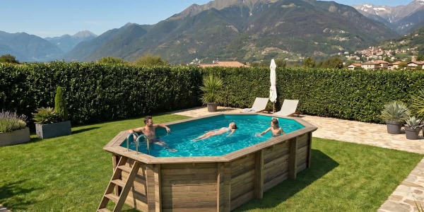 Come sistemare una piscina non interrata in giardino