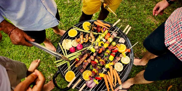 Barbecue a gas con pietra lavica: come funziona